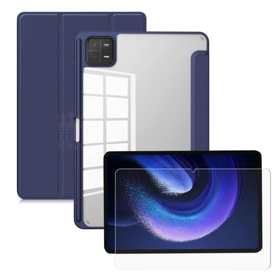 Imagem de Capa Encaixe Perfeito Para Xiaomi Pad 6 2023 +Película vidro