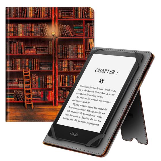 Imagem de Capa eReader para tablet Fintie Universal em couro PU de 6-7 polegadas