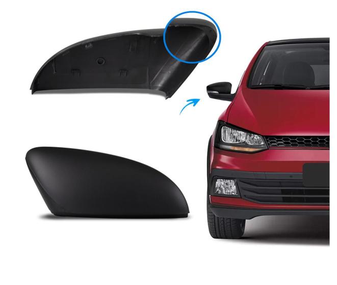 Imagem de Capa Espelho Retrovisor Vw Gol Gvi 12/ Fox / Up Com Pisca Ld