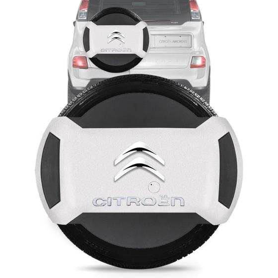 Imagem de Capa Estepe Citroen Aircross Branco Branquise Parcial Rigida