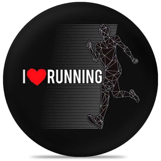 Imagem de Capa estepe Ecosport Fox com Cabo Cadeado I love Running