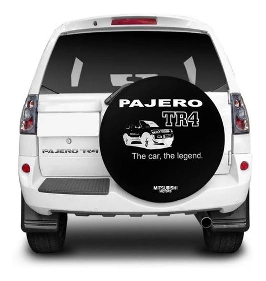Imagem de Capa Estepe' Pajero Tr4 2002 A 2018 Com Cadeado Aro 17/18 Pr