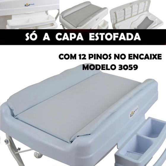 Imagem de Capa Estofada Para Banheira Millenia+ Original 3059 12 Pinos - Burigotto