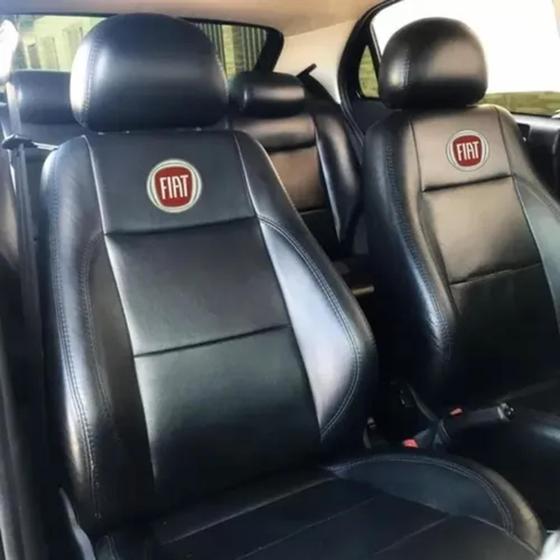 Imagem de Capa fiat 100% couro impermeavel com 2 anos de garantia palio siena strada