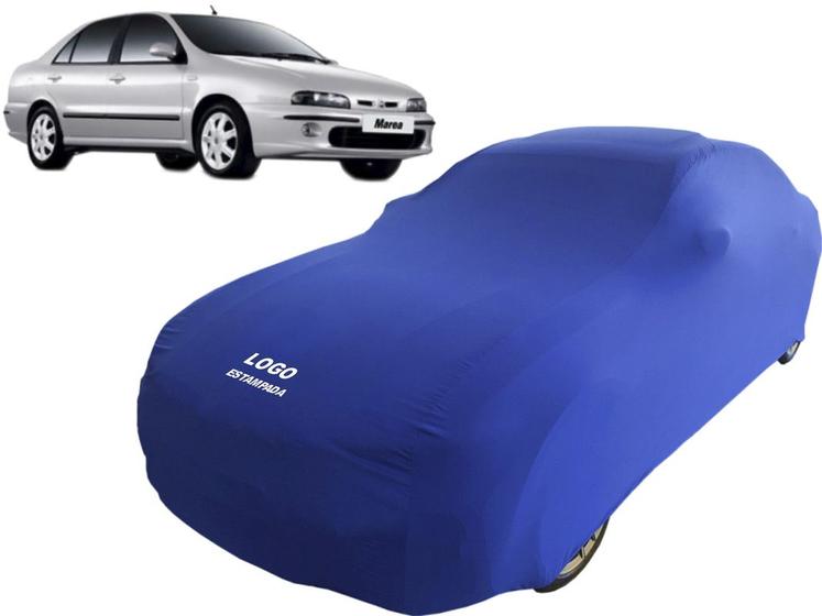 Imagem de Capa Fiat Marea Tecido Lycra Macio Não Risca Pintura