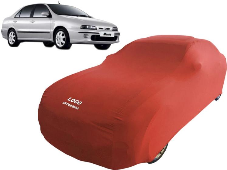 Imagem de Capa Fiat Marea Tecido Lycra Macio Não Risca Pintura