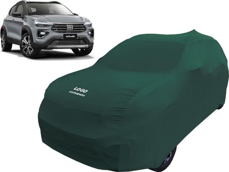 Imagem de Capa Fiat Pulse Tecido Lycra Macio Não Risca Pintura