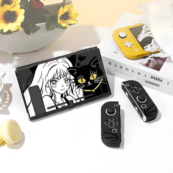 Imagem de Capa Fina e Macia de TPU para Nintendo Switch OLED - Proteção Elegante