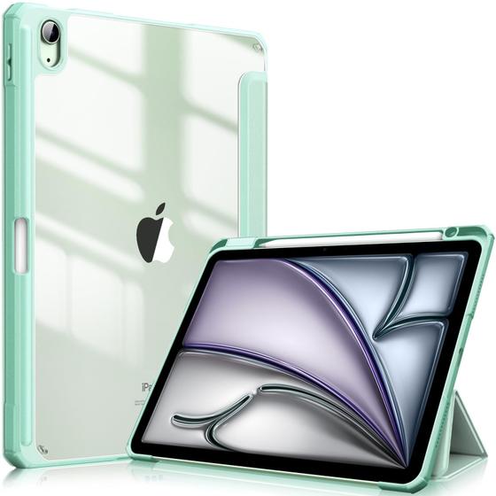 Imagem de Capa Fintie Hybrid Slim para iPad Air de 11 polegadas M2 (2024) verde