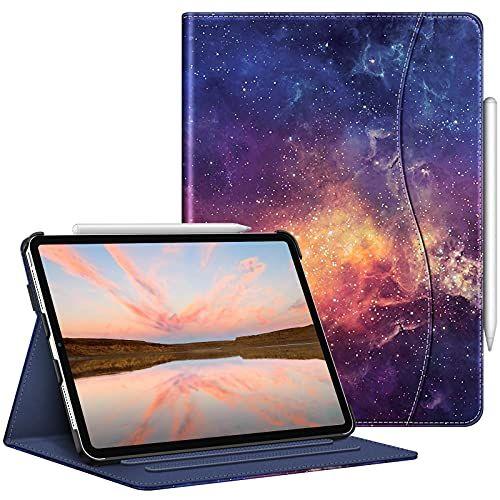 Imagem de Capa Fintie para iPad Pro de 11 polegadas (3ª geração) 2021 - Capa de suporte fólio de visualização de vários ângulos com suporte para lápis e bolso, também serve para iPad Pro 11" 2ª geração 2020/1ª geração 2018, Galaxy