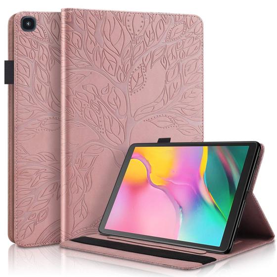 Imagem de Capa Flip com Suporte para S Pen e Cartão de Samsung Tab S6 Lite - Rose Gold