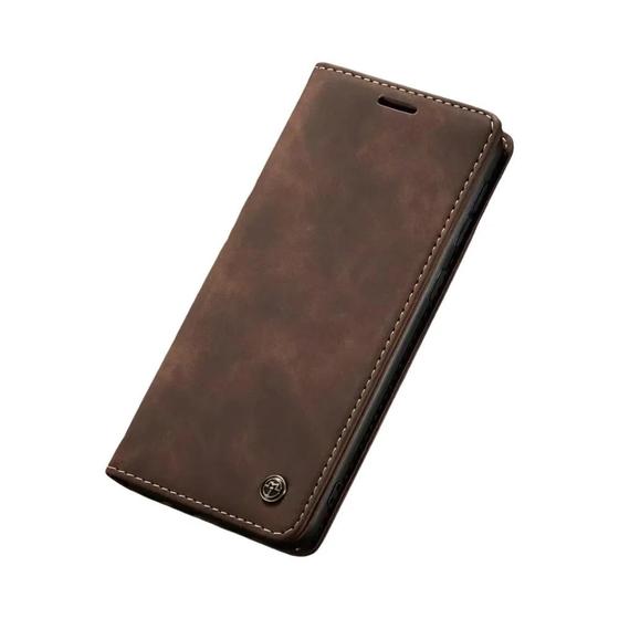 Capa Flip de Couro para Samsung Galaxy A53, A73, A72, A52, A54, A34, A32, A22, A12, M51, M31, S22 Ultra, S21 e S20 Menor preço em Capa Flip de Couro para Samsung Galaxy A53, A73, A72, A52, A54, A34, A32, A22, A12, M51, M31, S22 Ultra, S21 e S20