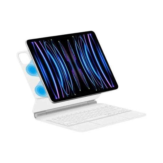 Imagem de Capa Flutuante para Teclado Mágico iPad Air (11") e Pro (11") - Compatível com iPadOS 16 e Superior