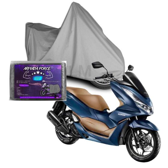 Imagem de Capa Forrada Para Cobrir Moto Honda Pcx 125 A 160 Impermeável