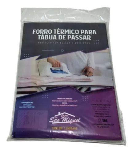 Capa Forro Térmico Para Tábua De Passar Roupa Com Espuma Menor preço em Capa Forro Térmico Para Tábua De Passar Roupa Com Espuma