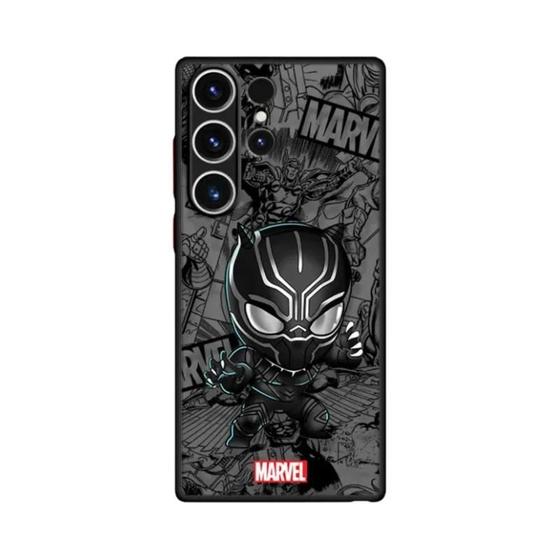 Imagem de Capa Fosca Marvel Avengers (Groot & Deadpool) para Samsung Galaxy S24/S23/S22/S21/S20 FE