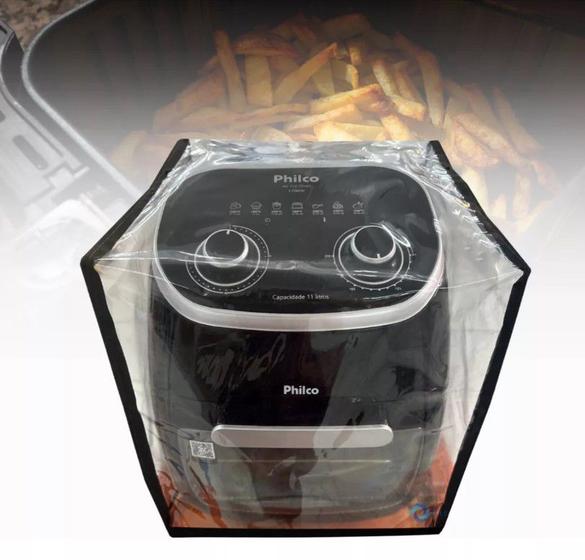 Capa fritadeira air fryer oven philco pfr2200 11l cristal Clean Capas