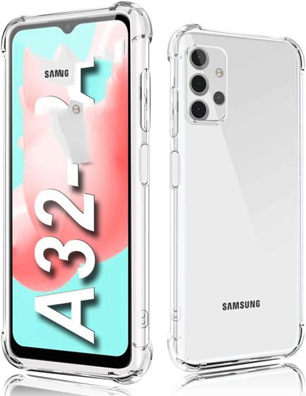 Imagem de Capa Galaxy A32 4G +Pelicula De Vidro - Transparente