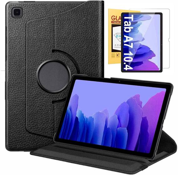 Imagem de Capa Giratória Tablet Samsung Galaxy A7 10.4 +Película Preto