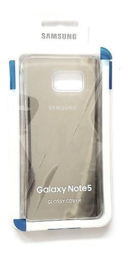 Imagem de Capa Glossy Cover Samsung Note 5 Sm N920 Original Dourada