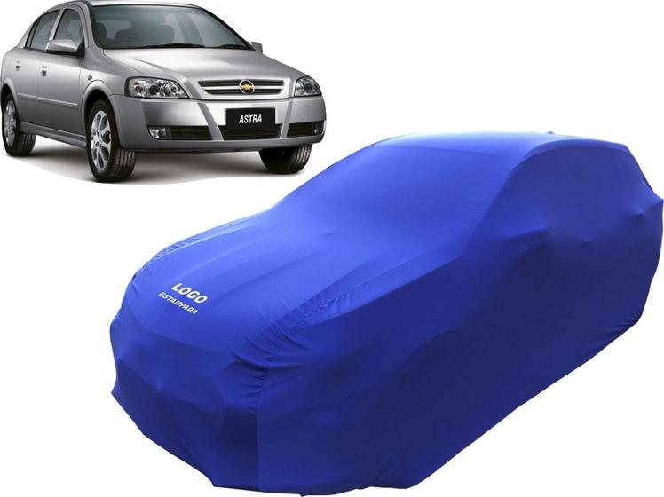 Imagem de Capa Gm Astra Hatch Tecido Lycra Macio Não Risca Pintura