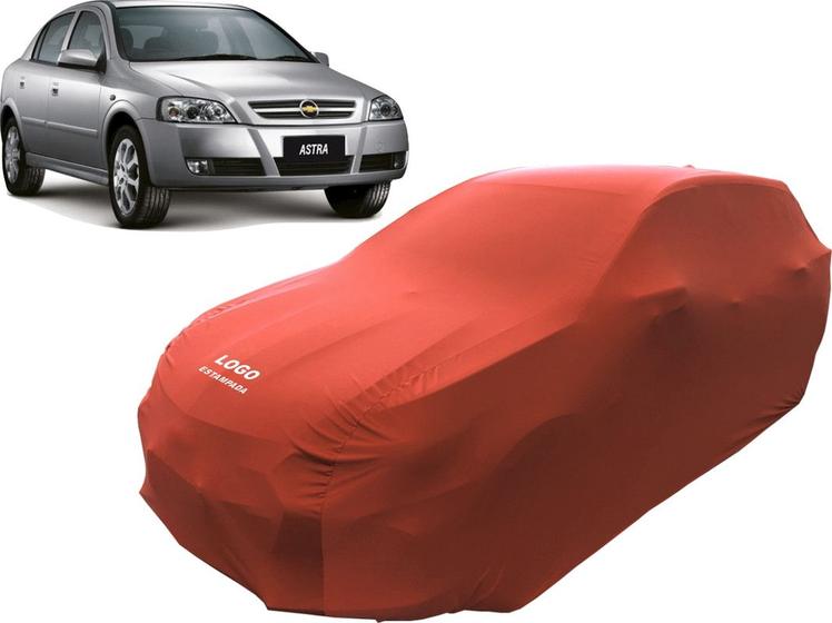 Imagem de Capa Gm Astra Hatch Tecido Lycra Macio Não Risca Pintura