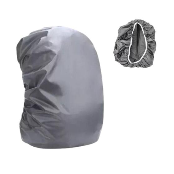 Imagem de Capa Impermeável Com Elástico Para Mochila Dos 55 Aos 75L