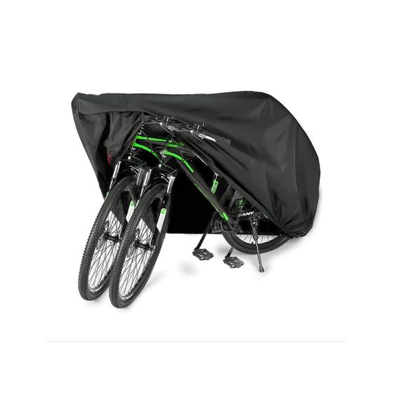 Capa Impermeável Para Cobrir 2 Bicicletas Bikes Aro 24 26 29 Menor preço em Capa Impermeável Para Cobrir 2 Bicicletas Bikes Aro 24 26 29