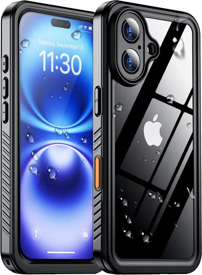 Imagem de Capa Impermeável Temdan para iPhone 16 (6.1")