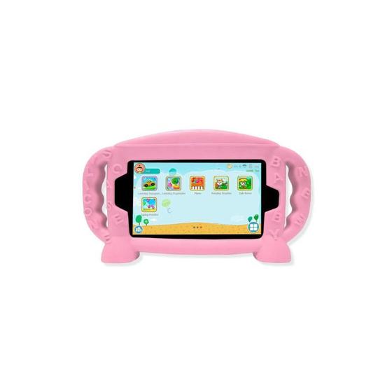 Imagem de Capa Infantil de Silicone Com Alça Compátivel Com O Tablet DL Kids C10 7 Polegadas 
