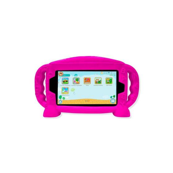 Imagem de Capa Infantil de Silicone Com Alça Compátivel Com O Tablet DL Kids C10 7 Polegadas