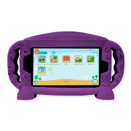 Imagem de Capa Infantil de Silicone Com Alça Compátivel Com O Tablet DL Kids C10 7 Polegadas