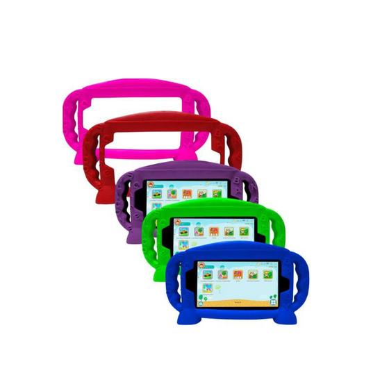 Imagem de Capa Infantil de Silicone Com Alça Compátivel Com O Tablet DL Kids C10 7 Polegadas