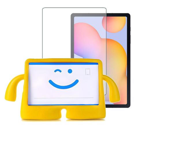 Imagem de Capa Infantil Iguy + Película Para Galaxy Tab S6 Lite P615 tela 10.4"