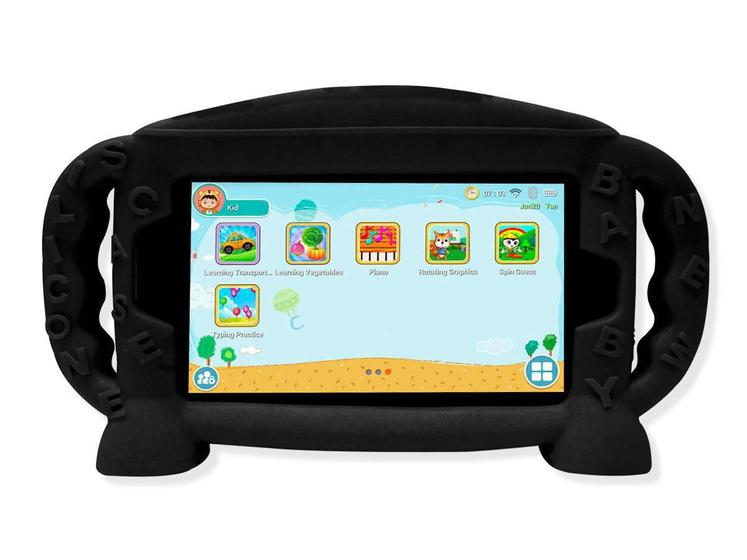 Capa Infantil Tablet Multilaser M7 M7S Plus M7 Case - Roxa Menor preço em Capa Infantil Tablet Multilaser M7 M7S Plus M7 Case - Roxa