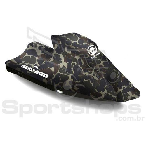 Imagem de Capa Jet Ski Sea Doo Gtx 04-09/ Rxt 04-09/ Wake 07 Camuflada