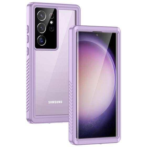 Imagem de Capa Lanhiem para Samsung Galaxy S23 Ultra - Cor Roxa