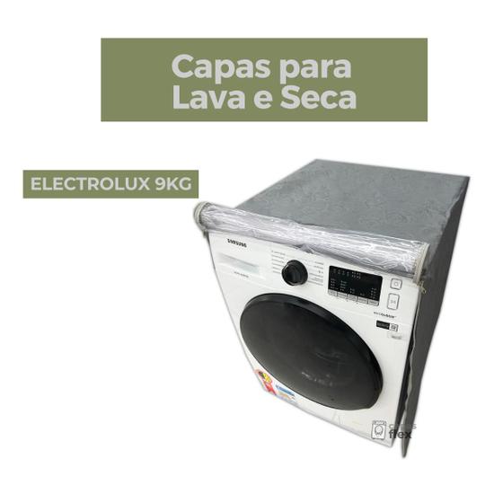 Imagem de CAPA LAVA E SECA ELECTROLUX 9kG TRANSPARENTE FLEX