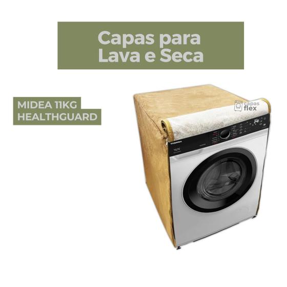 Imagem de Capa lava e seca midea 11kg healthguard impermeável flex