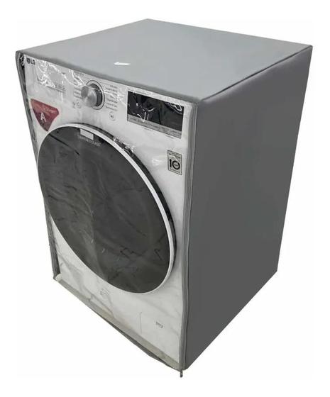 Capa Lava & Seca Samsung 13 Kg E 14 Kg Transparência Zíper Menor preço em Capa Lava & Seca Samsung 13 Kg E 14 Kg Transparência Zíper