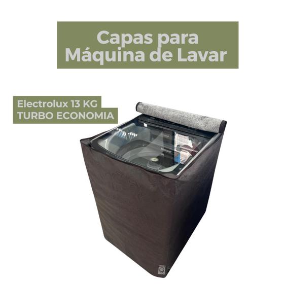 Imagem de Capa lavadora electrolux 13kg turbo economia impermeável flex