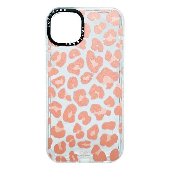 Imagem de Capa Loft Case para iPhone 14 Plus onça rosa