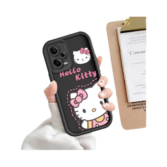 Imagem de Capa Macia Kitty para Xiaomi Redmi Note 12/11/10/9/8/7/K50