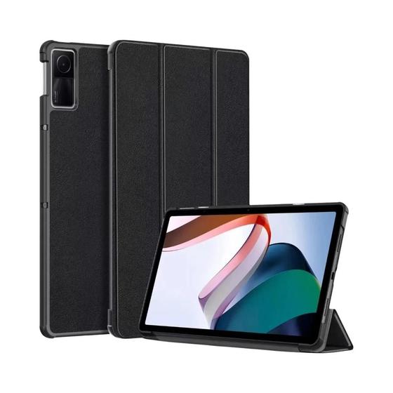 Imagem de Capa Magnética Inteligente para Xiaomi Redmi Pad SE 2023 - 11 Polegadas - Couro PU com Suporte Dobrável