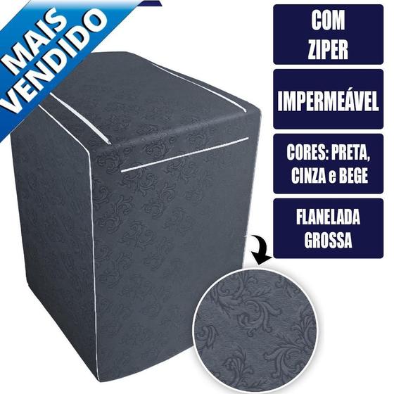Capa Máquina De Lavar Electrolux Brastemp Consul 13 Á 17Kg - S.M. Artigos Para Casa Imagem de Capa Máquina De Lavar Electrolux Brastemp Consul 13 Á 17Kg