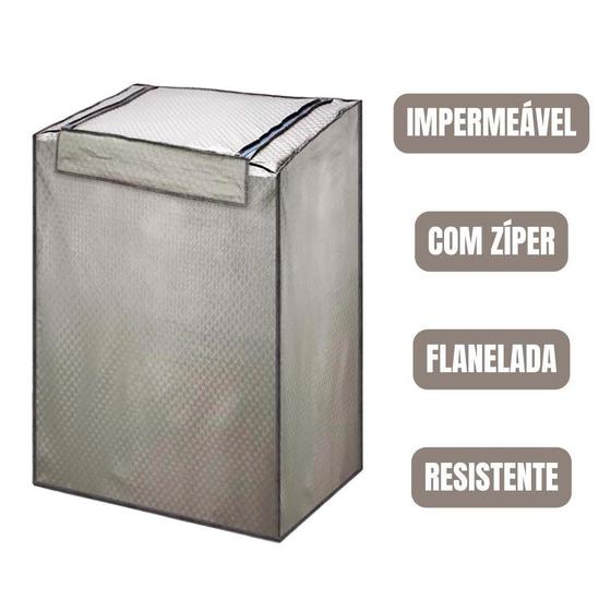 Imagem de Capa Máquina De Lavar Electrolux Brastemp Consul Tam P Zíper