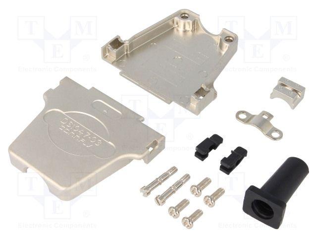 Imagem de Capa Metálica Kit Curto para DB25 180º - DS1047-03-25M2BS