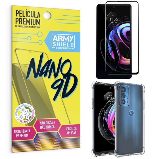 Imagem de Capa Moto Edge 20 Pro Anti Shock + Película Nano Cerâmica 9D