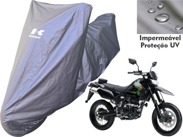Imagem de Capa Moto Kawasaki D Tracker X Tecido Impermeável Premium