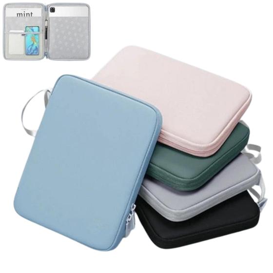 Imagem de Capa Neoprene com Bolsos Para Tablet Galaxy A7 Lite T220/ T225